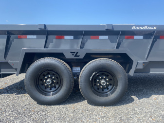 New 2026 Lamar 83" x 16' 14k Telescopic Dump Trailer