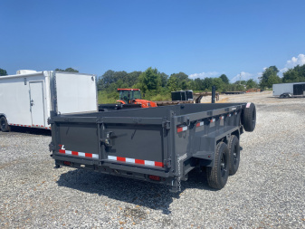 New 2026 Lamar 83" x 16' 14k Telescopic Dump Trailer