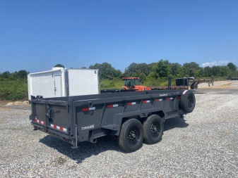 New 2026 Lamar 83" x 16' 14k Telescopic Dump Trailer