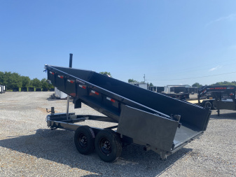 New 2026 Lamar 83" x 16' 14k Telescopic Dump Trailer