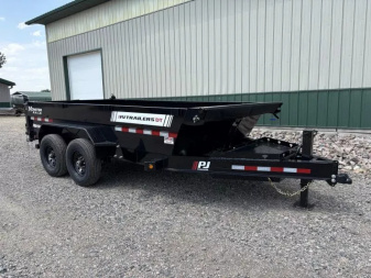 New 2026 14' x 83  14k PJ Low Pro Telescopic Dump Trailer