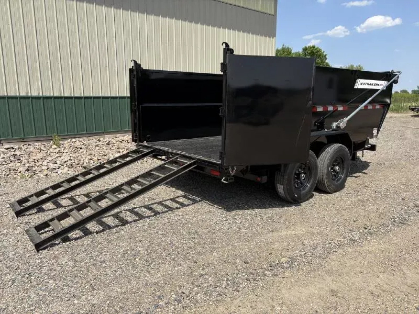 New 2026 14'x83" 14k PJ Low Pro Telescopic Dump Trailer
