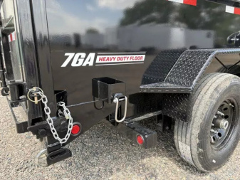 New 2026 14'x83" 14k PJ Low Pro Telescopic Dump Trailer
