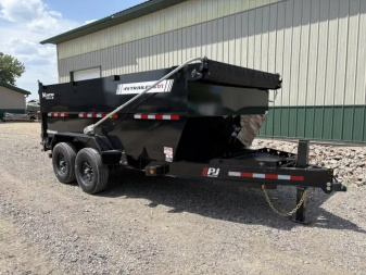 New 2026 14'x83  14k PJ Low Pro Telescopic Dump Trailer