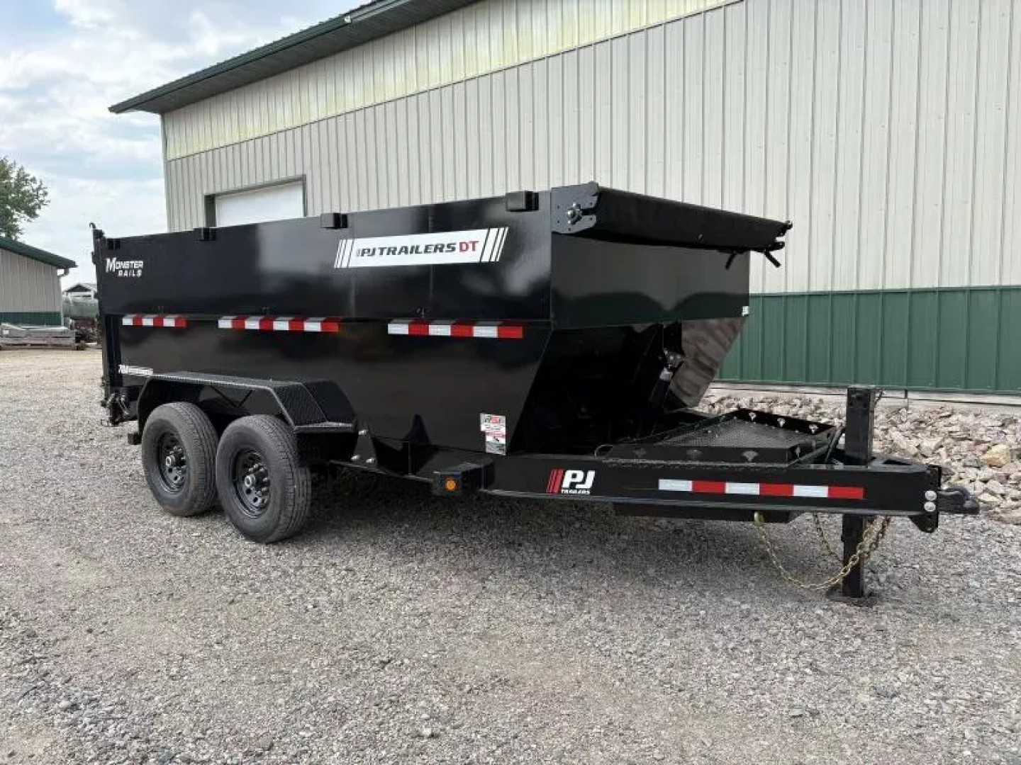 New 2026 14'x83" 14k PJ Low Pro Telescopic Dump Trailer