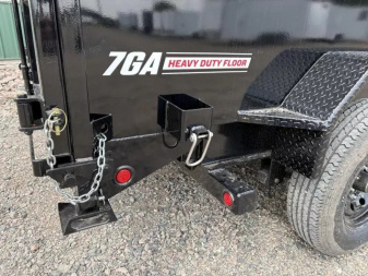 New 2026 14'x83" 14k PJ Low Pro Telescopic Dump Trailer