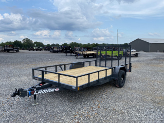 New 2026 Lamar 83 X14' 5K Utility Trailer
