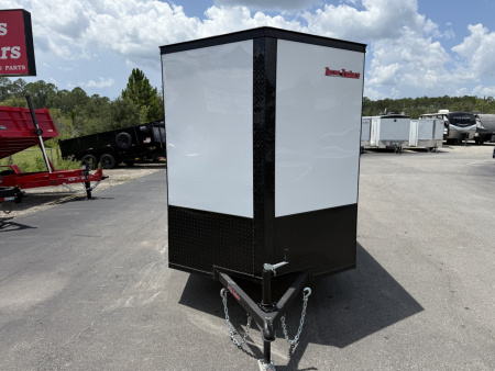 New TX6X10SA TEXAS TRAILERS 6' X 10' CARGO / ENCLOSED TRAILER W/ RAMP DOOR & SIDE DOOR