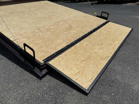 New TX6X10SA TEXAS TRAILERS 6' X 10' CARGO / ENCLOSED TRAILER W/ RAMP DOOR & SIDE DOOR