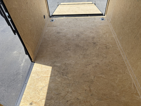 New TX6X10SA TEXAS TRAILERS 6' X 10' CARGO / ENCLOSED TRAILER W/ RAMP DOOR & SIDE DOOR