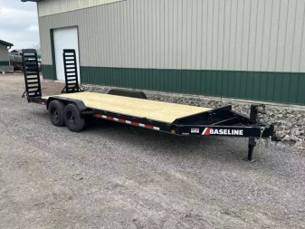 New 2025 22' 16k Baseline HEQ208 Equipment Trailer