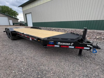 New 2025 22' - 18k Diamond C LPX 208 Equipment Trailer