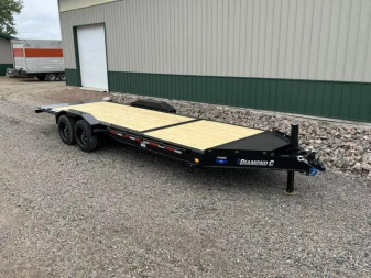New 2025 22' 18k Diamond C HDT208 Tilt Trailer