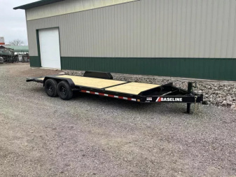 New 2025 22' Diamond C Baseline HTL208 Tilt Trailer