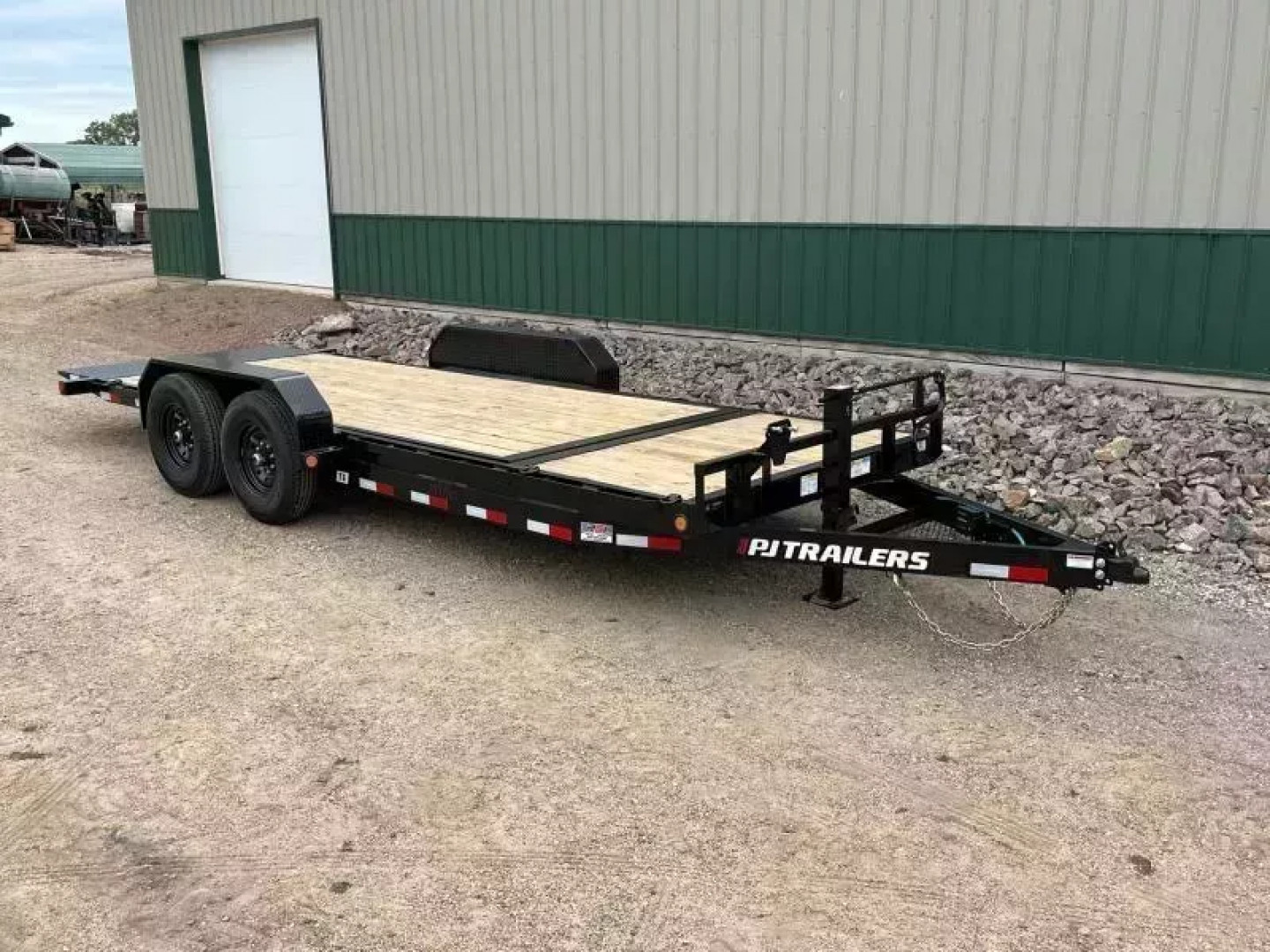 New 2026 20' 14k PJ 6" Channel Equipment Tilt Trailer
