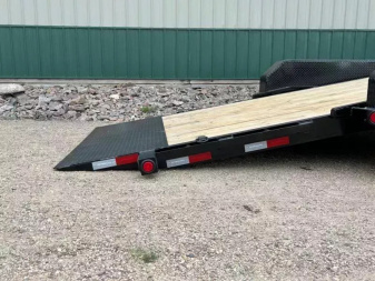 New 2026 20' 14k PJ 6" Channel Equipment Tilt Trailer