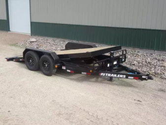 New 2025 16'x6  14k PJ Channel Equipment Tilt Trailer