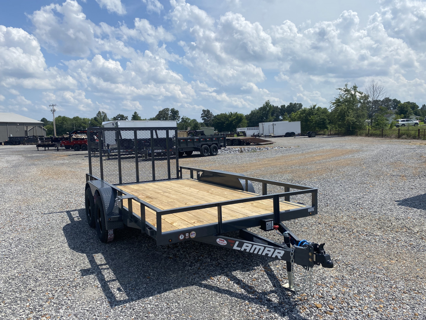 New 2026 Lamar 83"X14' 7K Utility Trailer