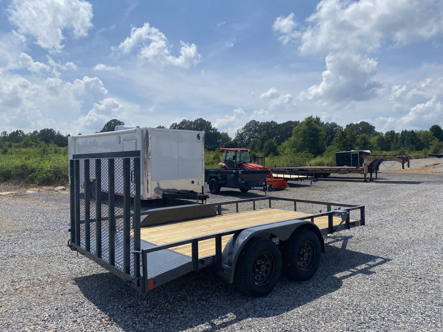 New 2026 Lamar 83"X14' 7K Utility Trailer