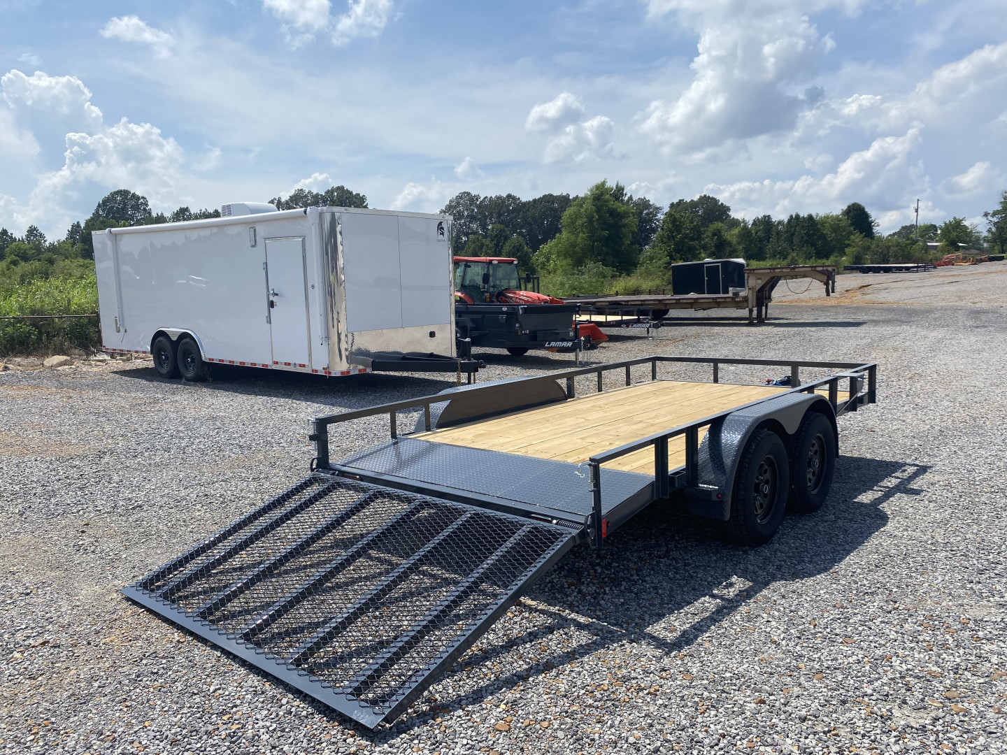 New 2026 Lamar 83"X14' 7K Utility Trailer