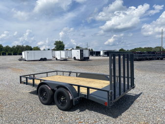 New 2026 Lamar 83"X14' 7K Utility Trailer