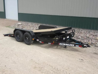 New 2025 PJ 16'x6  Channel Equipment Tilt Trailer