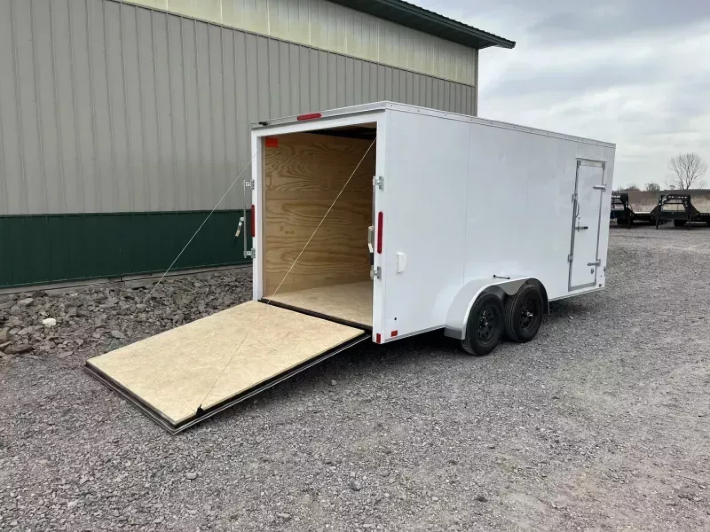 New 2025 Cross 7x16x6.5 Beta Enclosed Trailer