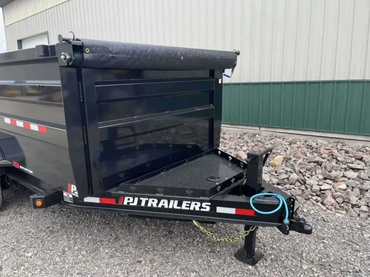 New 2025 PJ 14'x83" Low Pro High Side Dump Trailer