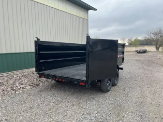 New 2025 PJ 14'x83" Low Pro High Side Dump Trailer