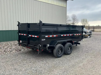 New 2025 PJ 14'x83" Low Pro High Side Dump Trailer