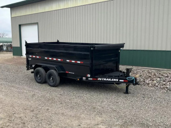 New 2025 PJ 14'x83  Low Pro High Side Dump Trailer