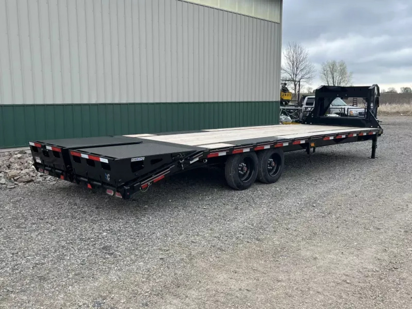 New 2025 Diamond C Trailers FMAX208 - 28' Max Ramps Flatbed Trailer