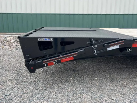 New 2025 Diamond C Trailers FMAX208 - 28' Max Ramps Flatbed Trailer
