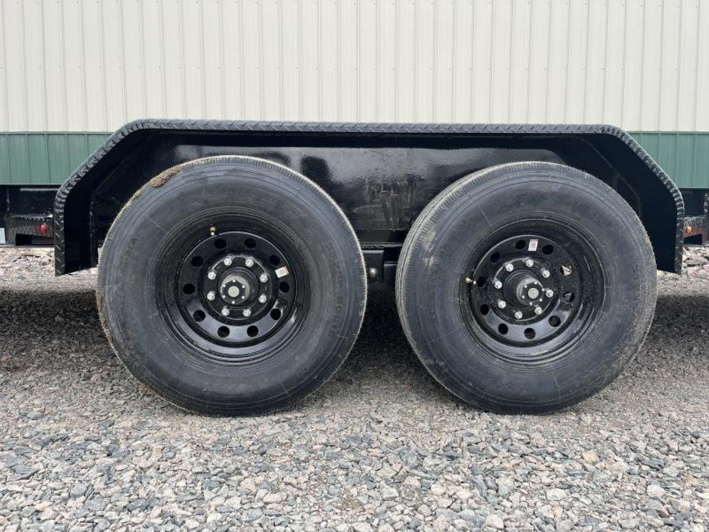 New 2025 22ft Baseline HEQ208 8" I-beam Equipment Trailer