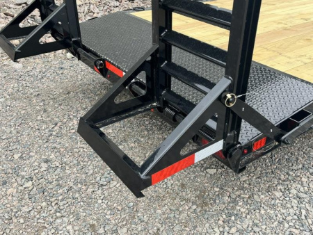 New 2025 22ft Baseline HEQ208 8" I-beam Equipment Trailer