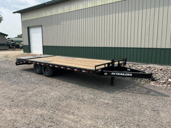 New 2025 PJ 22' x 8  16K I-beam Deckover Trailer