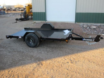 New 2025 Diamond C Trailers DSA 107 Tilt Trailer