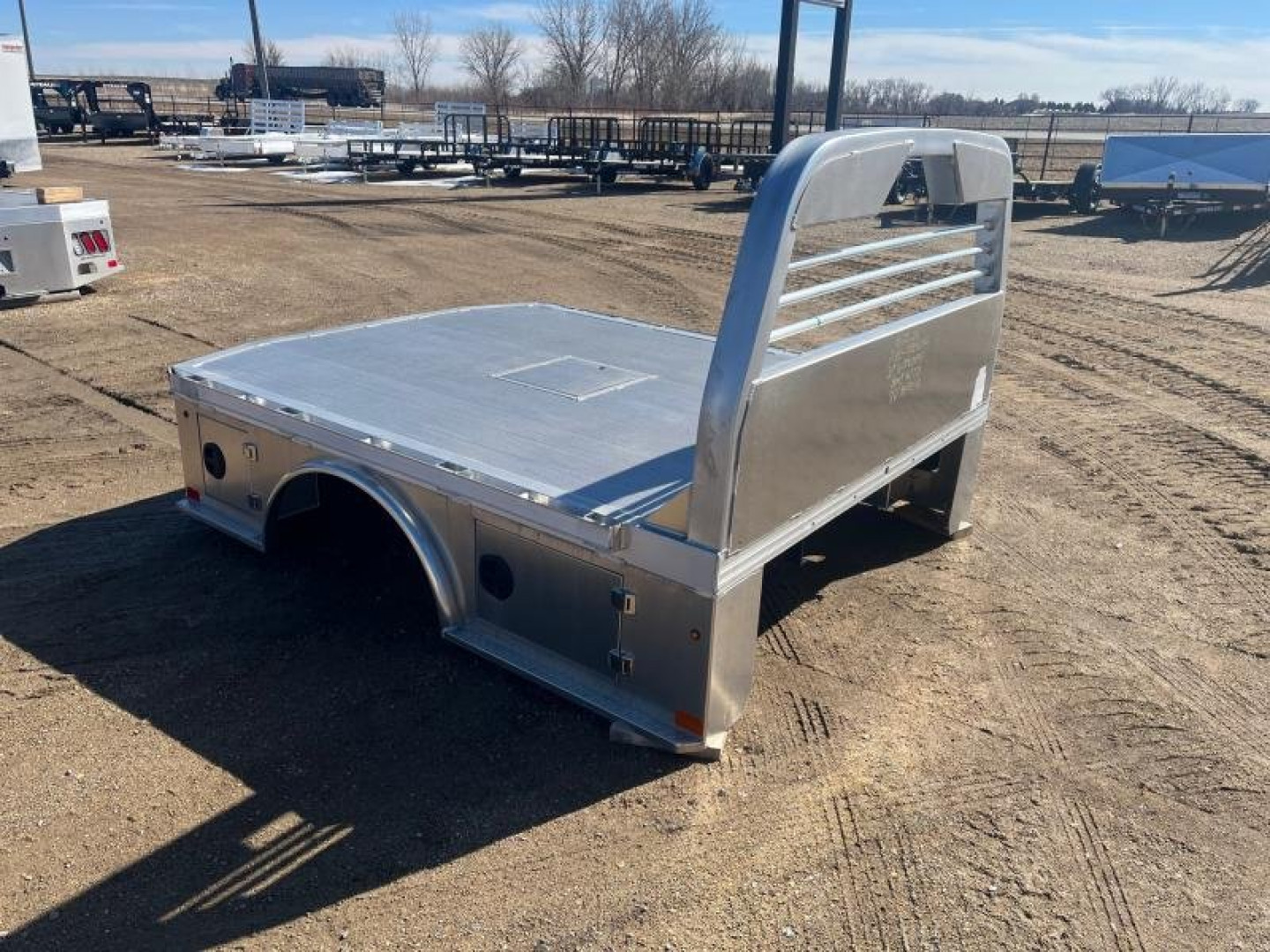 New 2025 PJ Trailers ALGS Aluminum Skirted Truck Bed 84" x 102"