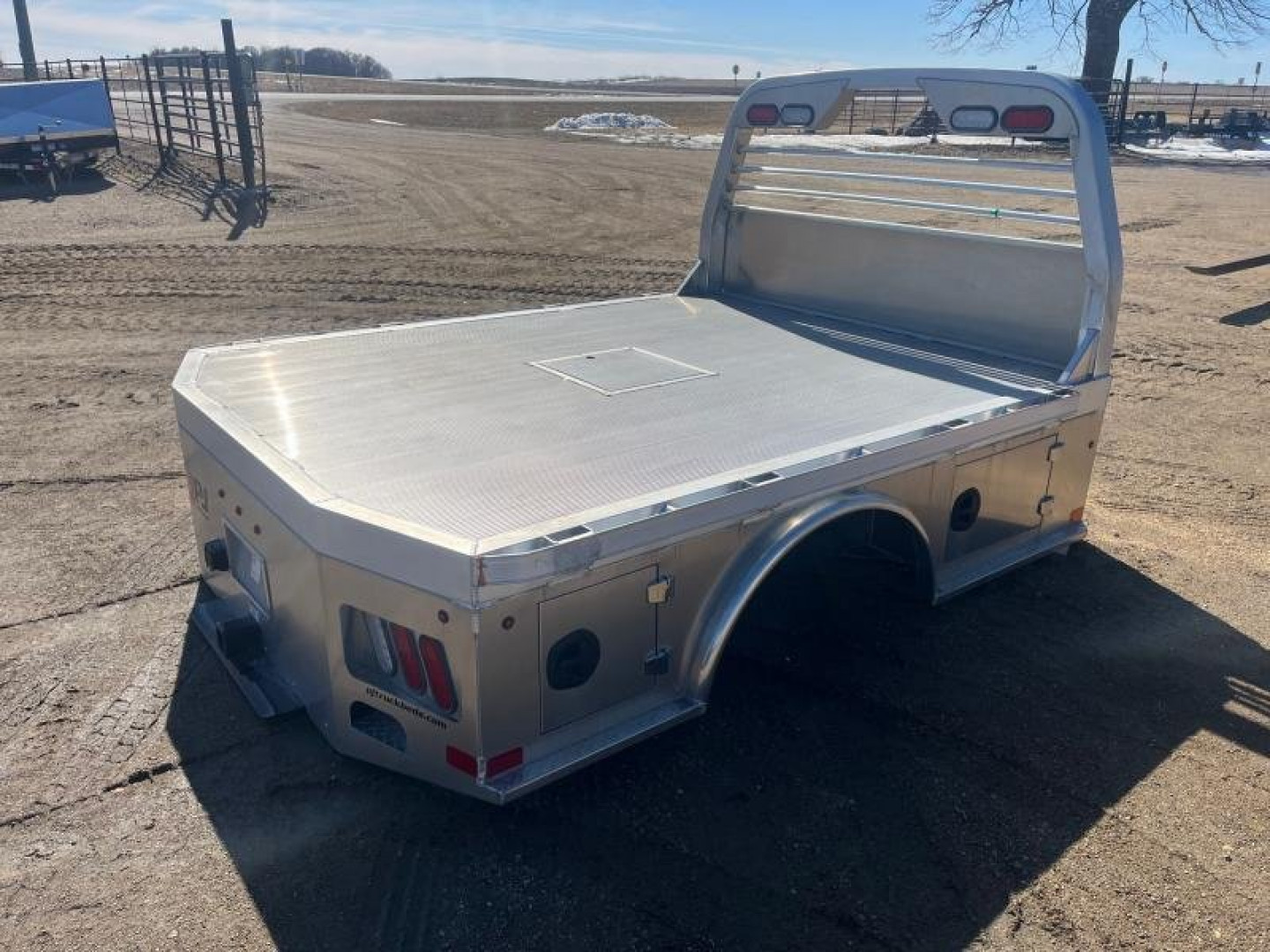 New 2025 PJ Trailers ALGS Aluminum Skirted Truck Bed 84" x 102"