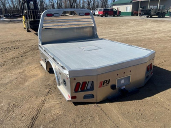 New 2025 PJ Trailers ALGS Aluminum Skirted Truck Bed 84" x 102"
