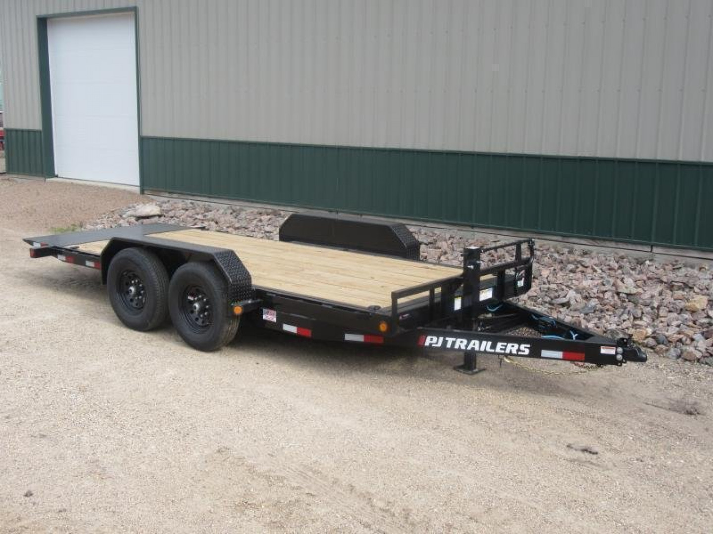 New 2025 PJ 16'x6" Channel Equipment Tilt Trailer