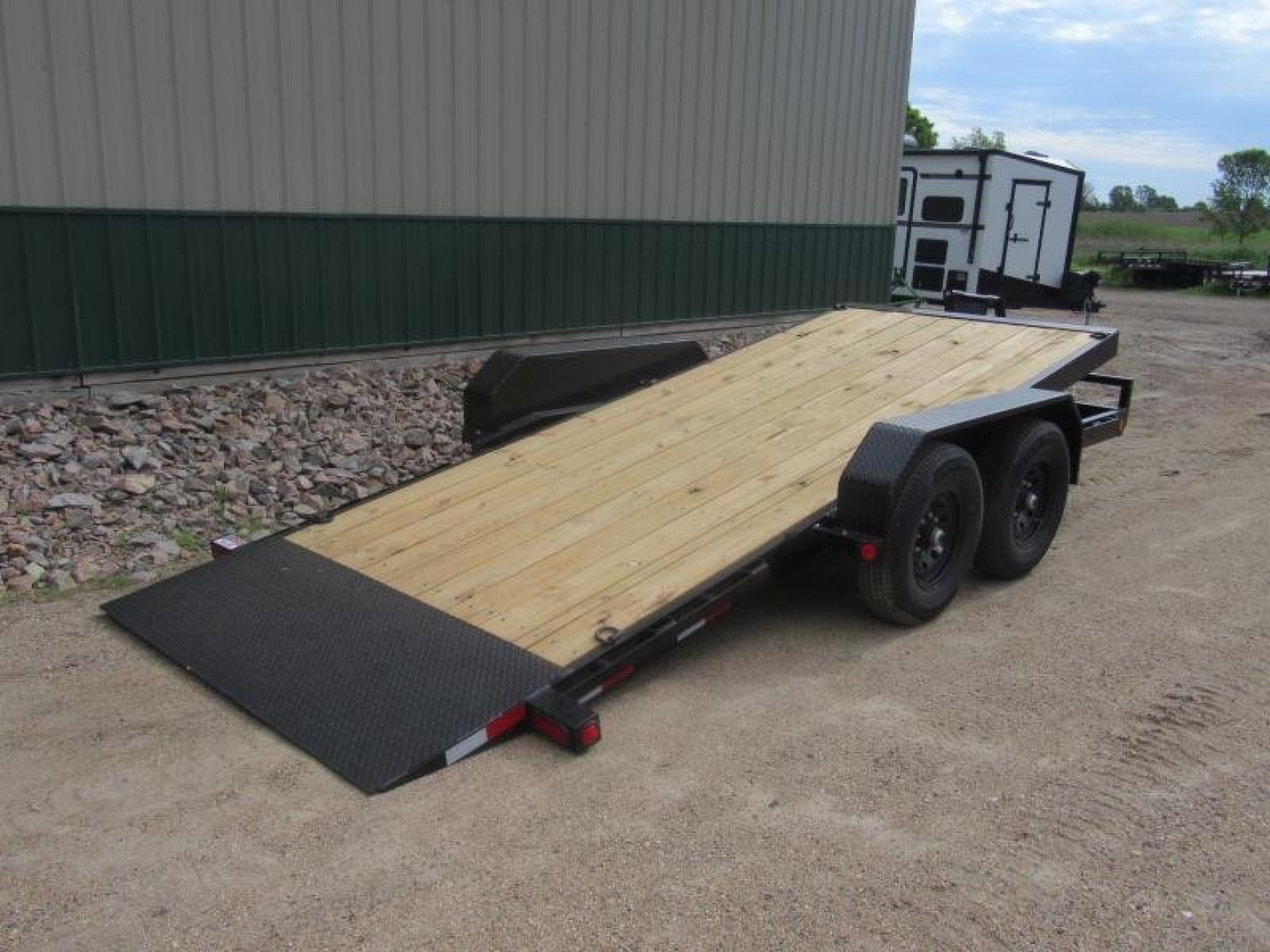 New 2025 PJ 16'x6" Channel Equipment Tilt Trailer