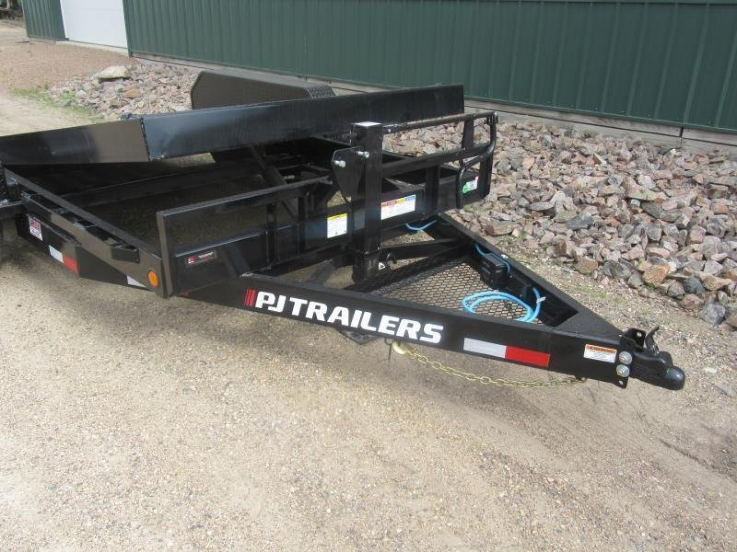 New 2025 PJ 16'x6" Channel Equipment Tilt Trailer