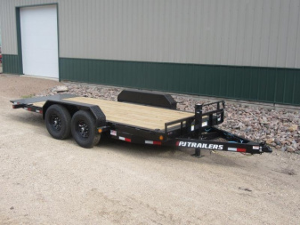 New 2025 PJ 16'x6" Channel Equipment Tilt Trailer