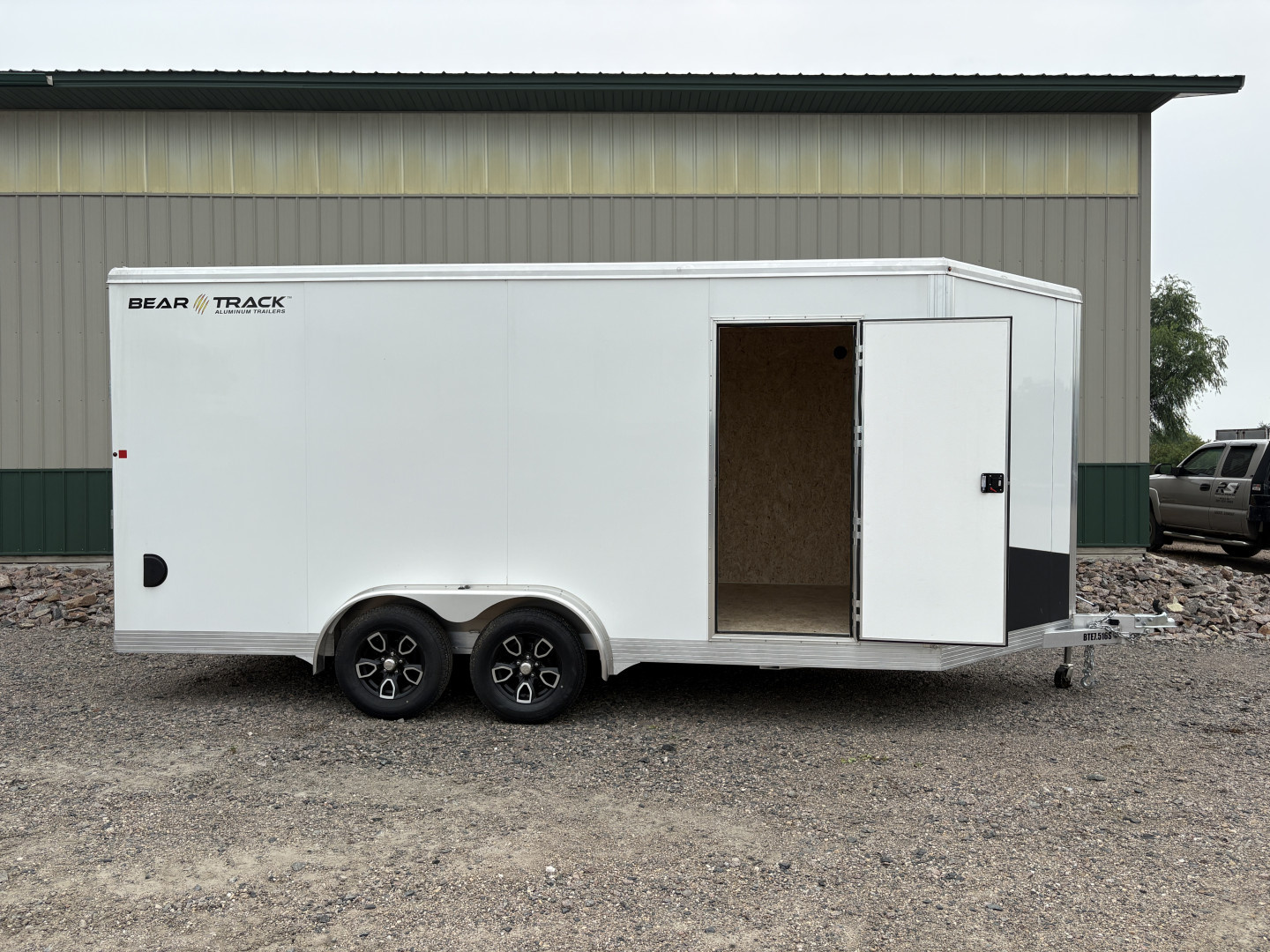 New 2025 Bear Track Products 7.5' x 16' UTV Enclosed Trailer