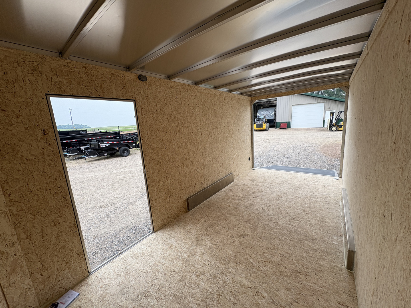 New 2025 Bear Track Products 7.5' x 16' UTV Enclosed Trailer