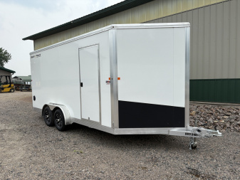 New 2025 Bear Track Products 7.5' x 16' UTV Enclosed Trailer