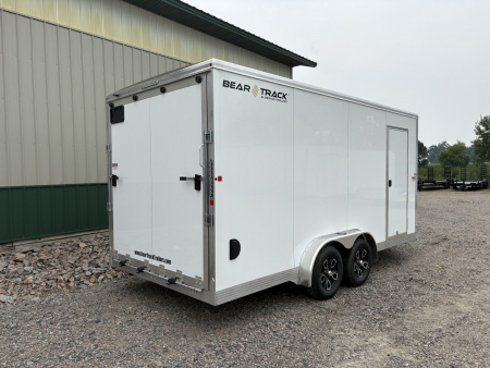 New 2025 Bear Track Products 7.5' x 16' UTV Enclosed Trailer