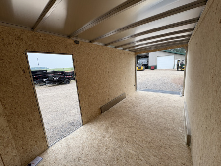 New 2025 Bear Track Products 7.5' x 16' UTV Enclosed Trailer