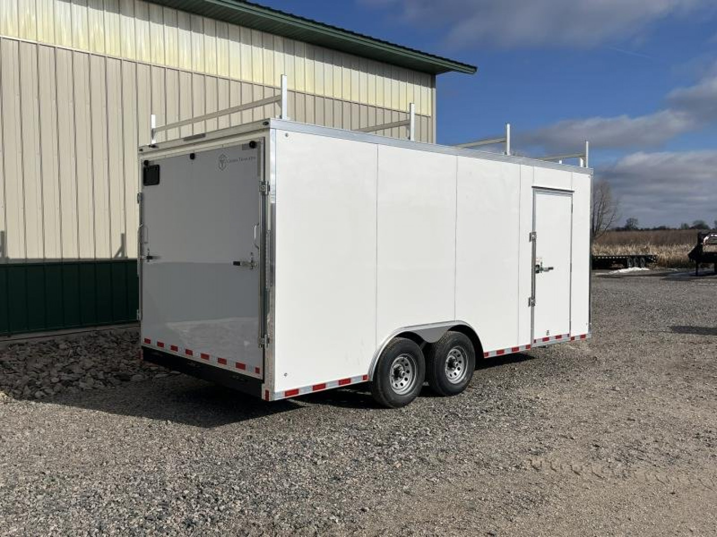 New 2025 8.5'x18'x7' Cross Alpha - Construction Enclosed Trailer